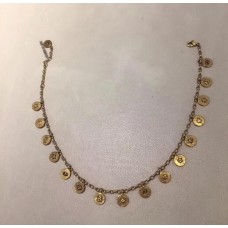 Colección Christian Dior Amulette DAmour Brass Round-Star Charming Ladies Jewellery Set Pulsera/Collar
