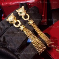 Pendiente Pantera de Cartier