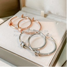 Pendientes Bvlgari B.Zero1 Oro Blanco/Oro Rosa Con Diamantes AAA