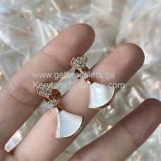 Pendientes Bvlgari Divas Dream Nácar con Diamantes