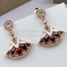 Pendientes Bvlgari Divas Dream multicolor Rose Goldest