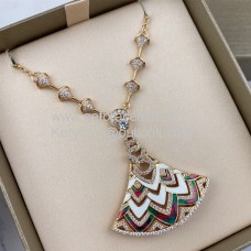 Collar Bvlgari Divas Dream Multicolor Oro Rosa AAA