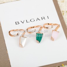 Anillo Bvlgari Gelati Piedras montadas en oro rosa con diamantes Perfect