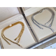 Collar Bvlgari Serpenti Viper Sleek Shapes Copia en oro amarillo/oro blanco