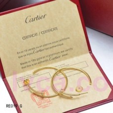 Pendiente Cartier Juste Un Clou en oro amarillo de 18 quilates con diamantes