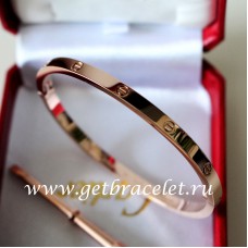 Pulsera Cartier Love SM Oro rosa