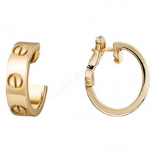 Pendientes Cartier Love Clip Oro amarillo/Oro rosa/Oro blanco