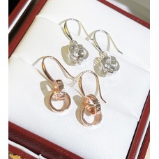 Pendientes Cartier Love Ear Hook Oro rosa/Oro blanco