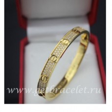 Pulsera Cartier Love Oro Amarillo Diamantes