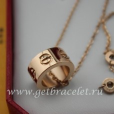 Collar Cartier LOVE de Oro Rosa