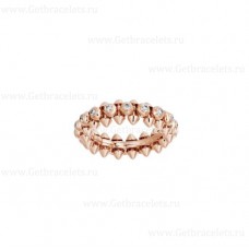 Choque De Anillos De Cartier Con Diamantes