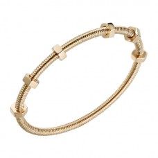 Pulsera Ecrou de Cartier en oro amarillo de 18 quilates