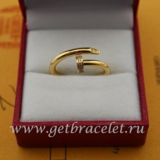 Anillo Cartier Juste Un Clou Oro amarillo Diamantes