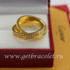 Anillo Cartier LOVE Oro Amarillo Diamantes