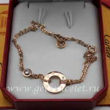 Cartier Love Collar Pulsera Oro Diamantes