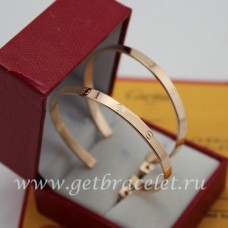Pendientes Cartier Love Oro Rosa