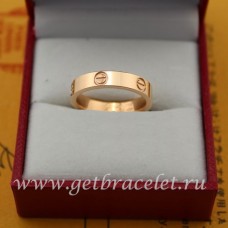 Alianza Cartier Love en oro rosa