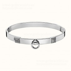 Hermes Classics Collier De Chien Pulsera Oro Blanco/Oro Rosa Reseñas