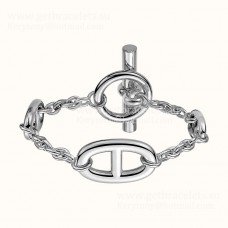Pulsera Hermes Farandole en astillas de alta gama para mujeres finas