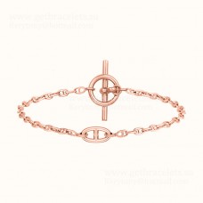 Pulsera Hermes Farandole Oro blanco/Oro rosa
