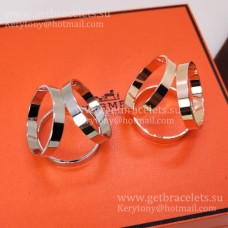 Anillo/hebilla para pañuelo Hermes Trio en oro blanco/oro amarillo/oro rosa