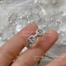 Anillo Hermes Collier de Chien con pavé de diamantes en oro rosa/astilla para mujer Ofertas en el Reino Unido