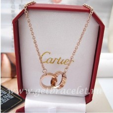 Collar Cartier Love Oro Rosa