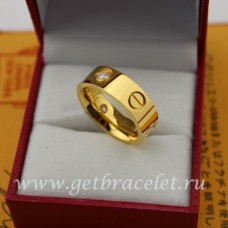 Anillo Cartier Love de oro amarillo con 3 diamantes