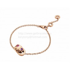 Pulsera BVLGARI BVLGARI de Oro rosa con Amatistas y Turmalinas Rosas
