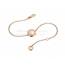 Pulsera BVLGARI BVLGARI de Oro rosa con Nácar