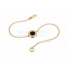 Pulsera BVLGARI BVLGARI de Oro Amarillo con Ónix