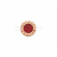 BVLGARI BVLGARI HAZ TU PAR Pendientes individuales de oro rosa con cornalina