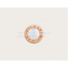 BVLGARI BVLGARI HAZ TU PAR Pendientes individuales de oro rosa con nácar