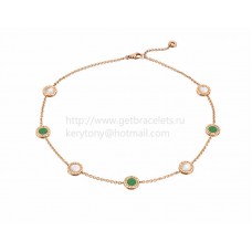 Collar BVLGARI BVLGARI de Oro rosa con Jade Jadeíta y Nácar
