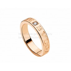Anillo BVLGARI BVLGARI de oro rosa y diamantes