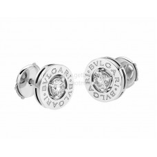 Pendientes BVLGARI BVLGARI de oro blanco y diamantes
