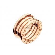 Anillo Bvlgari B.zero1 de 4 bandas en oro rosa