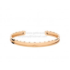 Brazalete Bvlgari B.zero1 de oro rosa