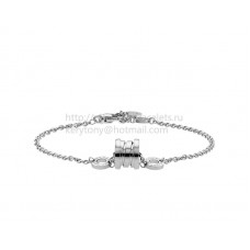 Brazalete Bvlgari B.zero1 Ssoft en oro blanco