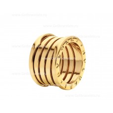Anillo de cinco bandas del XX aniversario de Bvlgari B.zero1 en oro amarillo de 18 quilates