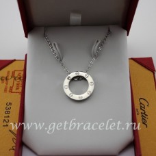 Collar Cartier LOVE Oro blanco