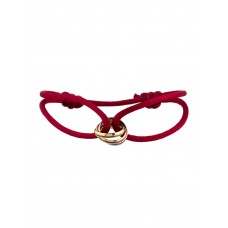Pulsera Cartier Trinity Cordón Rojo