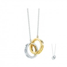 Collar con colgante de círculos entrelazados Tiffany 1837 en plata de ley Opinión Mujer ES