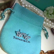 Pendiente de mariposa Tiffany Dupe con cristales Joyas bonitas y dulces