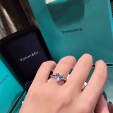 Anillo de cristal en forma de corazón Tiffany Regalo elegante