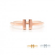Anillo Tiffany T Wire Phony Rose Gold Lady Reino Unido