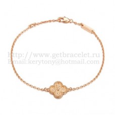 Pulsera Van Cleef Arpels Alhambra Oro rosa